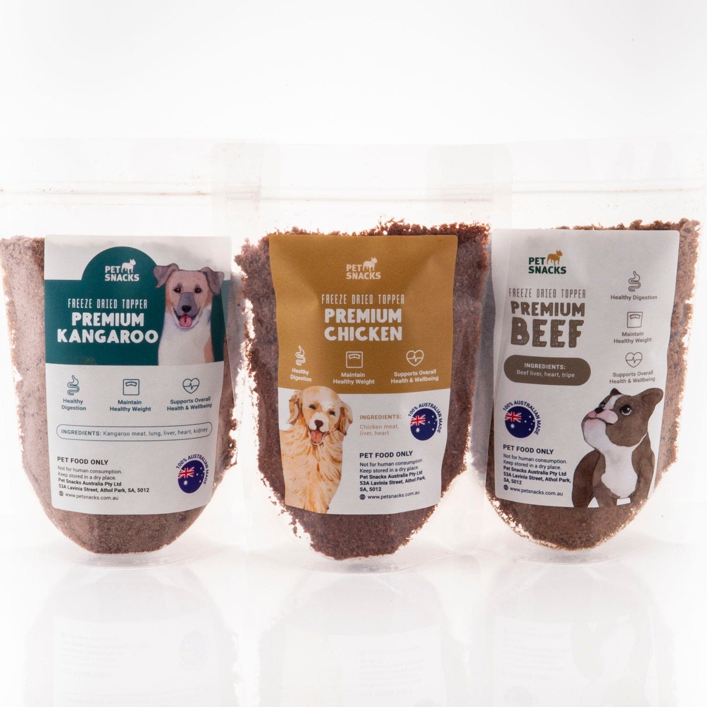 Raw Food Topper - Sample Pack Dog Food Pet Snacks